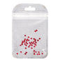 Heart Shape Multi Colors Small Size Glass Beveled Flat Back Fancy Rhinestones For Nail Art WholesaleRhinestone
