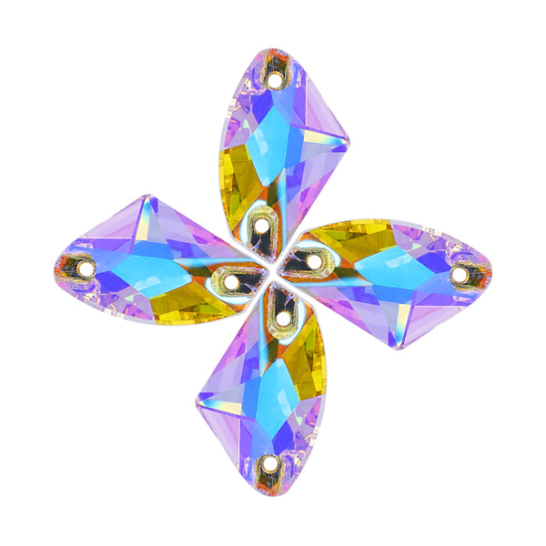 Paradise Shine Galactic Shape High Quality Glass Sew-on Rhinestones WholesaleRhinestone