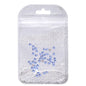 Square Shape Multi Colors Small Size Glass Beveled Flat Back Fancy Rhinestones For Nail Art WholesaleRhinestone