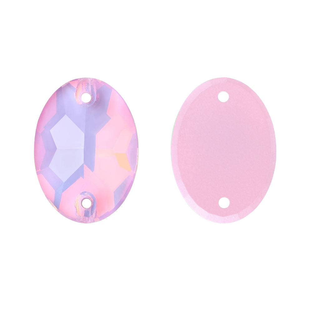 Rosaline AM Oval Shape High Quality Glass Sew-on Rhinestones WholesaleRhinestone Główne zdjęcie produktu