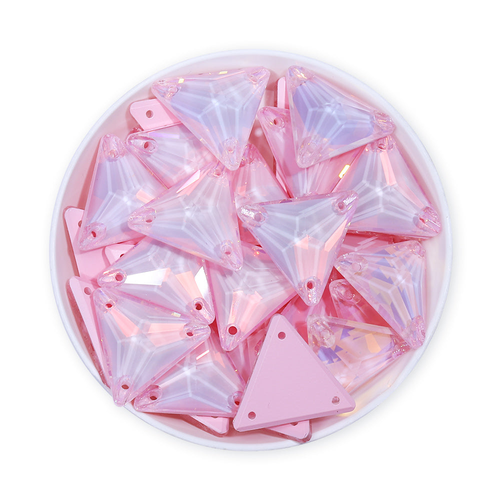 Rosaline AM Triangle Shape High Quality Glass Sew-on Rhinestones WholesaleRhinestone Main image