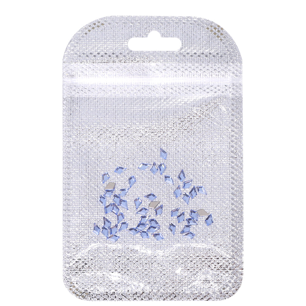 Arrow Shape Multi Colors Small Size Glass Beveled Flat Back Fancy Rhinestones For Nail Art WholesaleRhinestone