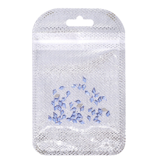 Arrow Shape Multi Colors Small Size Glass Beveled Flat Back Fancy Rhinestones For Nail Art WholesaleRhinestone