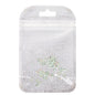 Rectangle Shape Multi Colors Small Size Glass Beveled Flat Back Fancy Rhinestones For Nail Art WholesaleRhinestone
