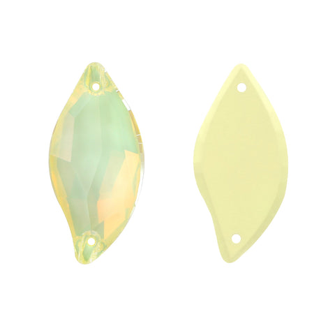 Jonquil Am Diamond Leaf Shape高品質のガラス縫製ラインストーン サブ画像