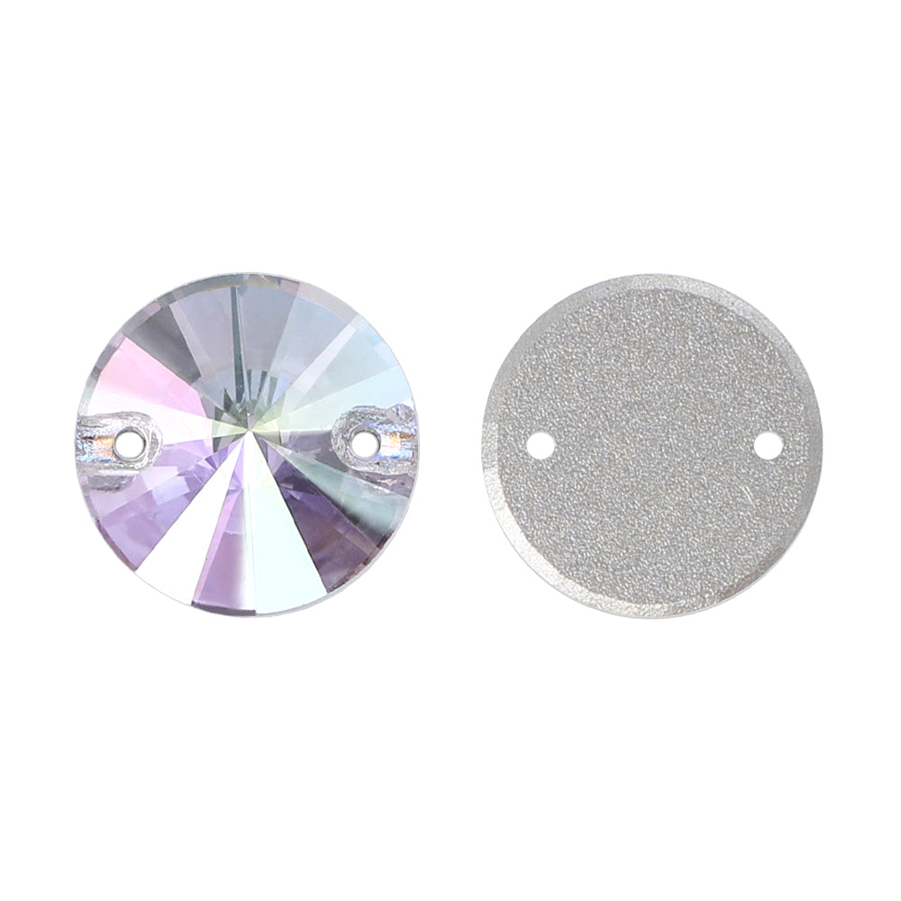 Crystal Transmission Rivoli  Shape High Quality Glass Sew-on Rhinestones WholesaleRhinestone