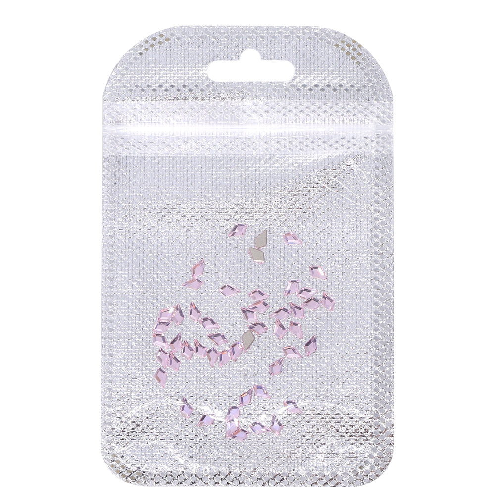 Arrow Shape Multi Colors Small Size Glass Beveled Flat Back Fancy Rhinestones For Nail Art WholesaleRhinestone