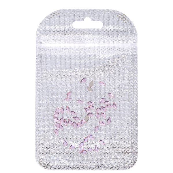 Arrow Shape Multi Colors Small Size Glass Beveled Flat Back Fancy Rhinestones For Nail Art WholesaleRhinestone