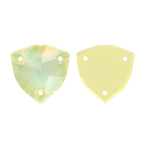 Jonquil AM Trilliant Shape High Quality Glass Sew-on Rhinestones