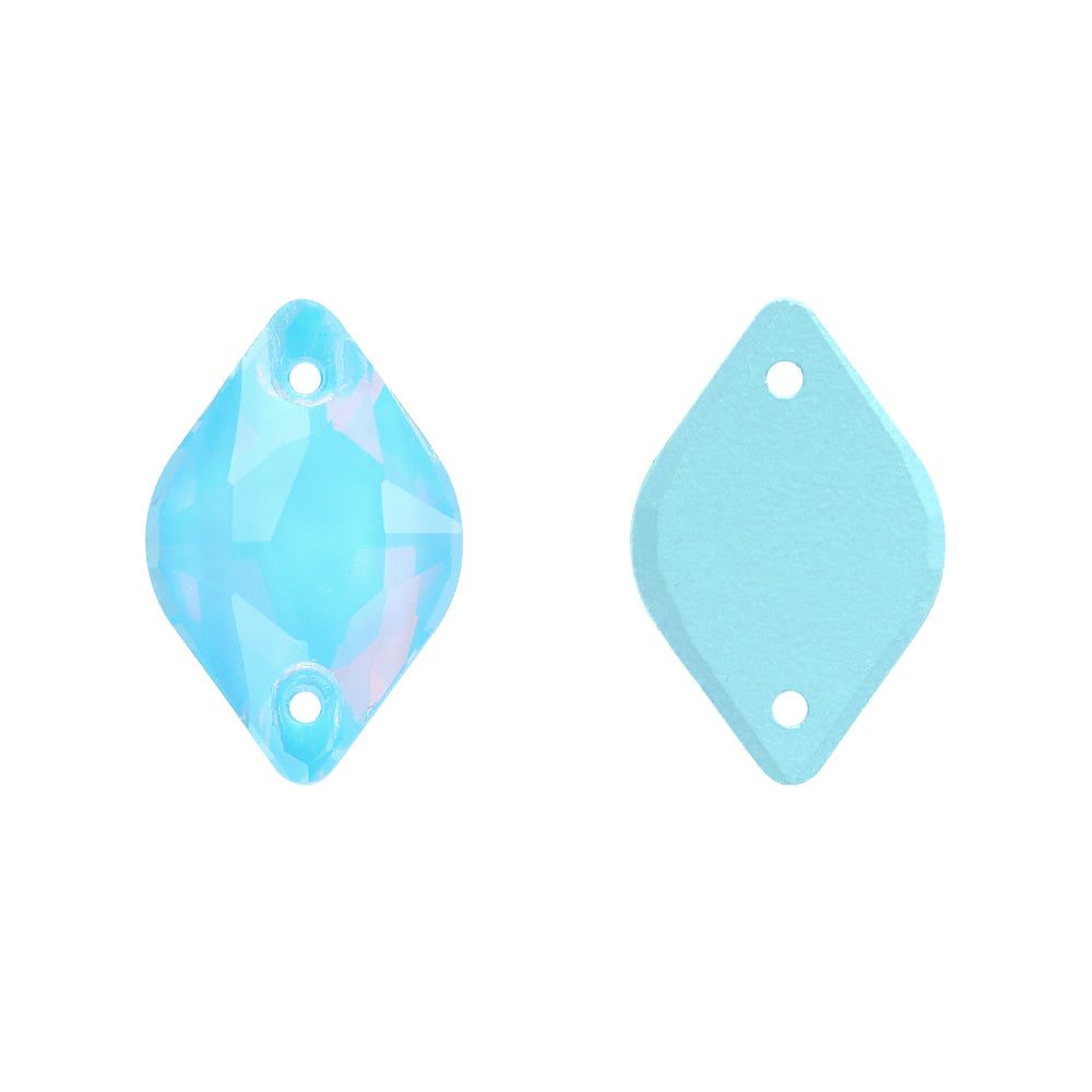 Aquamarine AM Zitronenform hochwertiges Glas-Segen-On-Strass-Strasssteine Zweitbild