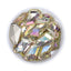 Luminous Green De-Art Shape High Quality Glass Sew-on Rhinestones WholesaleRhinestone