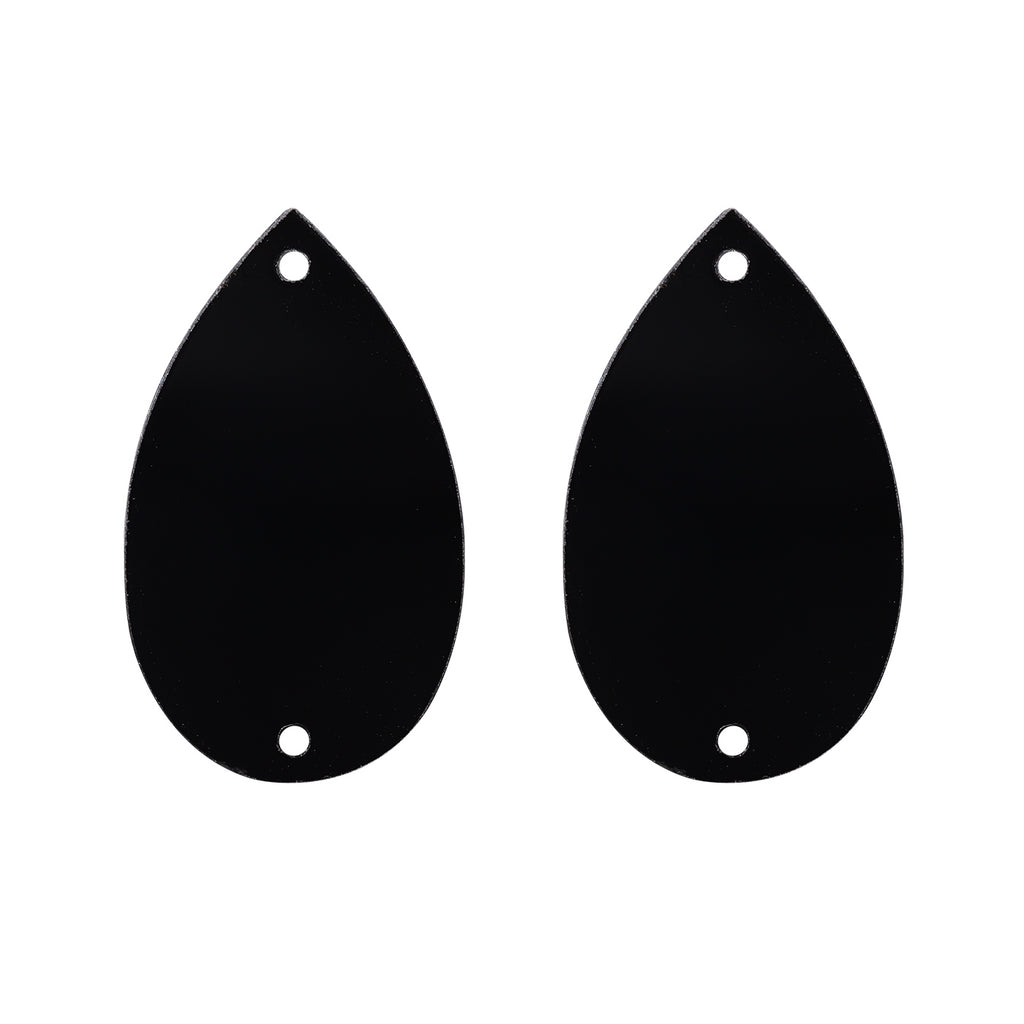 Drop Shape Multi Colors Acrylic Sew-on Mirror For Dance Costume WholesaleRhinestone