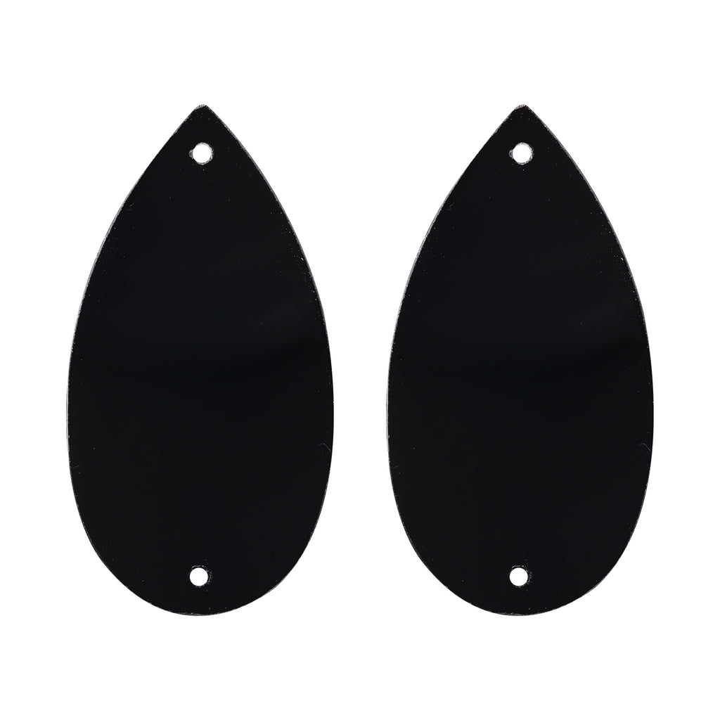 Drop Shape Multi Colors Acrylic Sew-on Mirror For Dance Costume WholesaleRhinestone