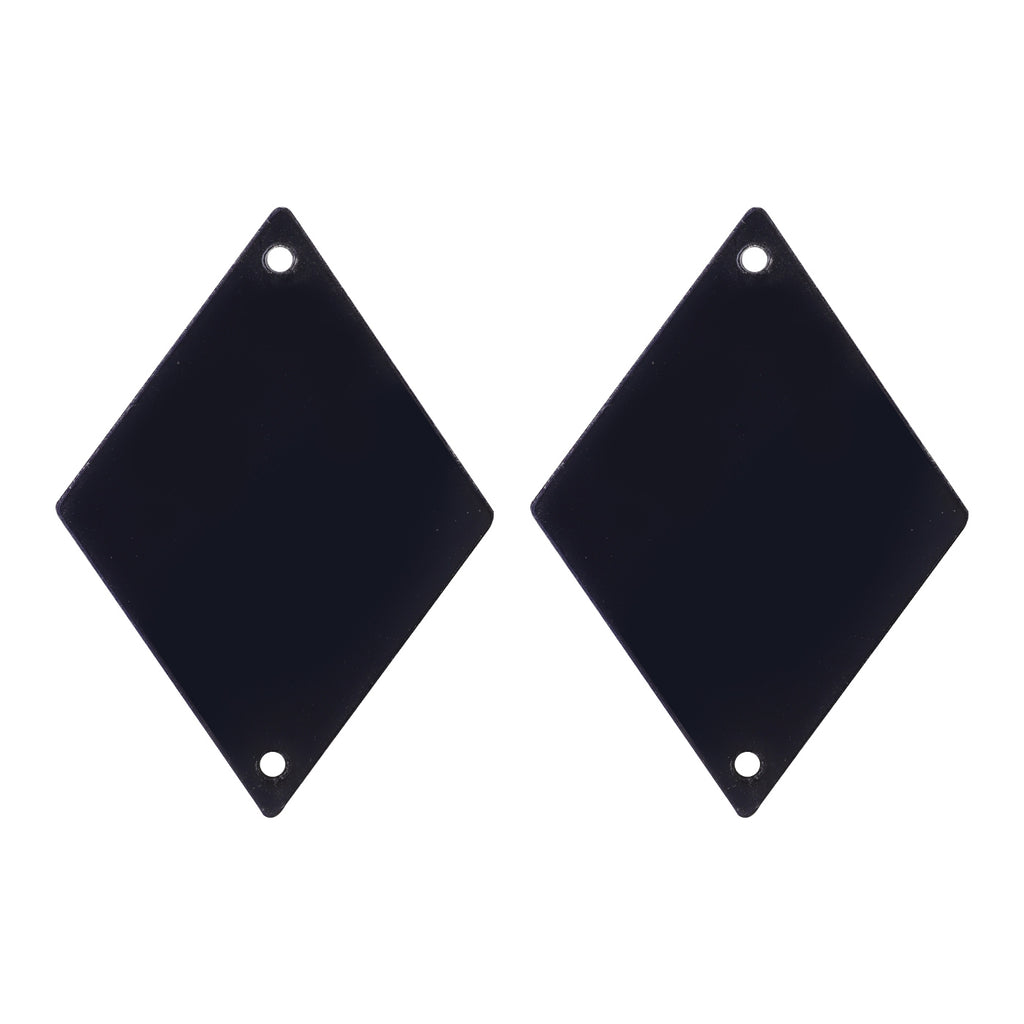 Rhombus Shape Multi Colors Acrylic Sew-on Mirror For Dance Costume WholesaleRhinestone