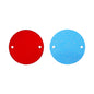 Round  Shape Multi Colors Acrylic Sew-on Mirror For Dance Costume WholesaleRhinestone