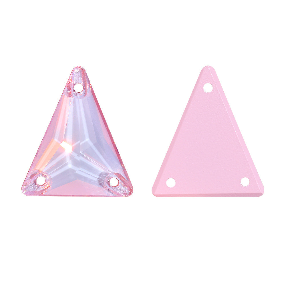 Slim Triangle Shape Rosaline AM High Quality Glass Sew-on Rhinestones Secondary image