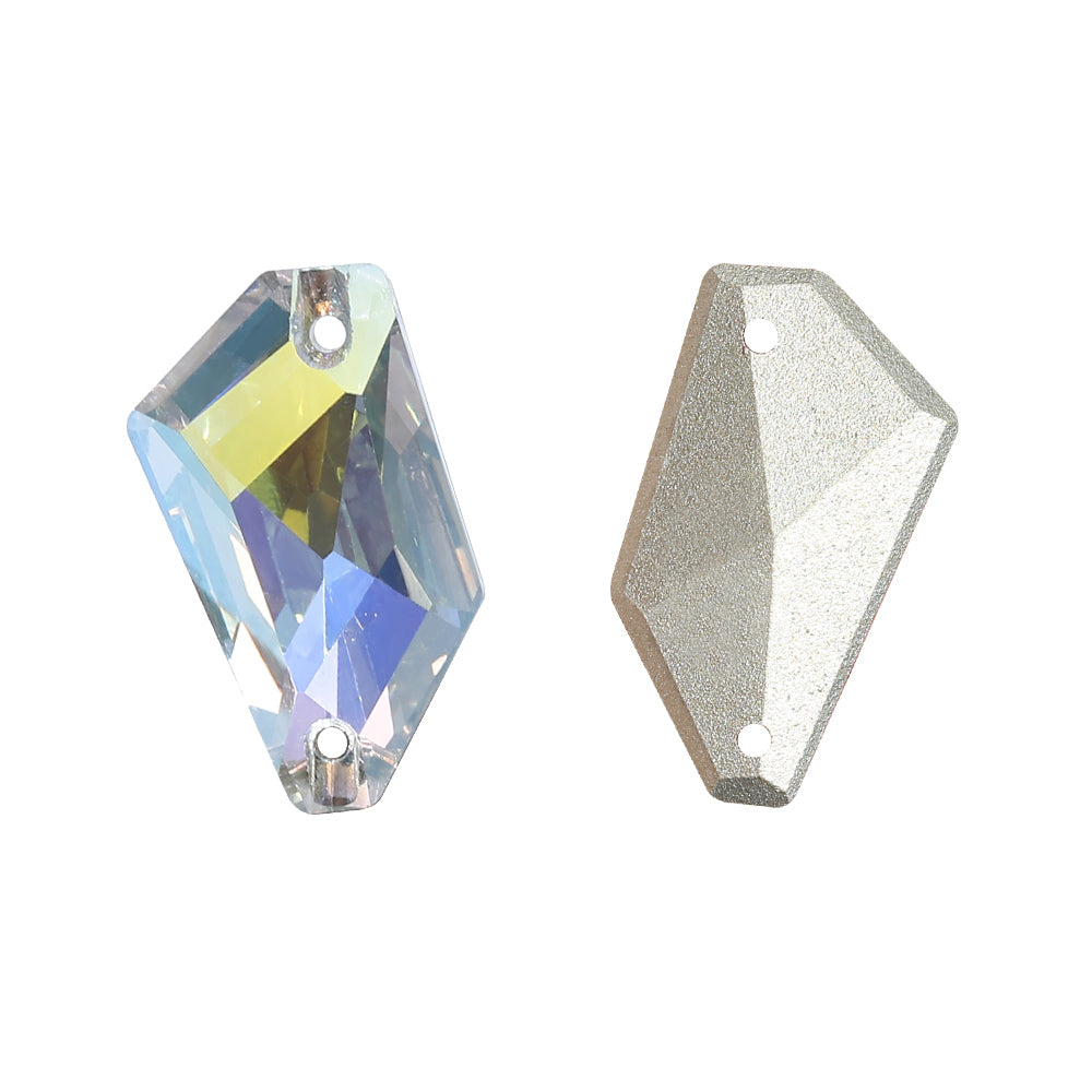 Crystal Transmission De-Art Shape High Quality Glass Sew-on Rhinestones