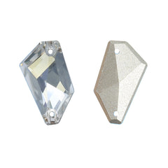 Silver Shade De-Art Shape High Quality Glass Sew-on Rhinestones WholesaleRhinestone