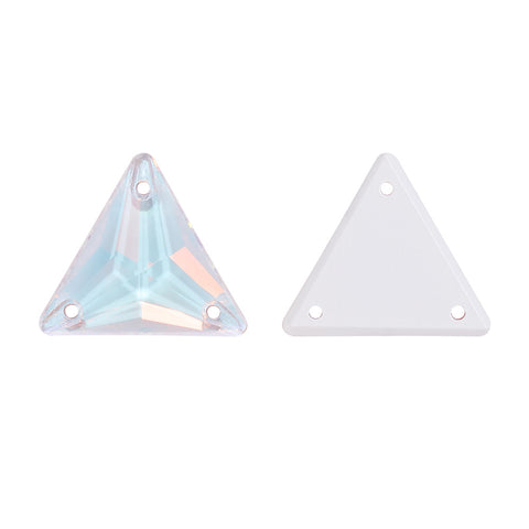 Krystall AM Triangle form av høy kvalitet på sy-på rhinestones Secondary image