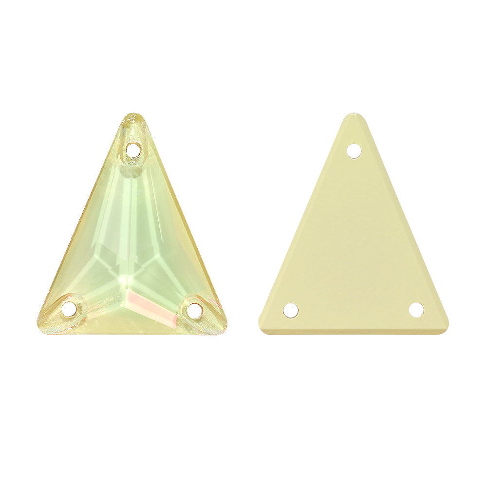 Slim Triangle Shape Jonquil AM High Quality Glass Sew-on Rhinestones Secondary image