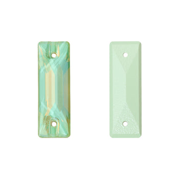 Light Azore AM Cosmic Baguette Shape High Quality Glass Sew-on Rhinestones WholesaleRhinestone