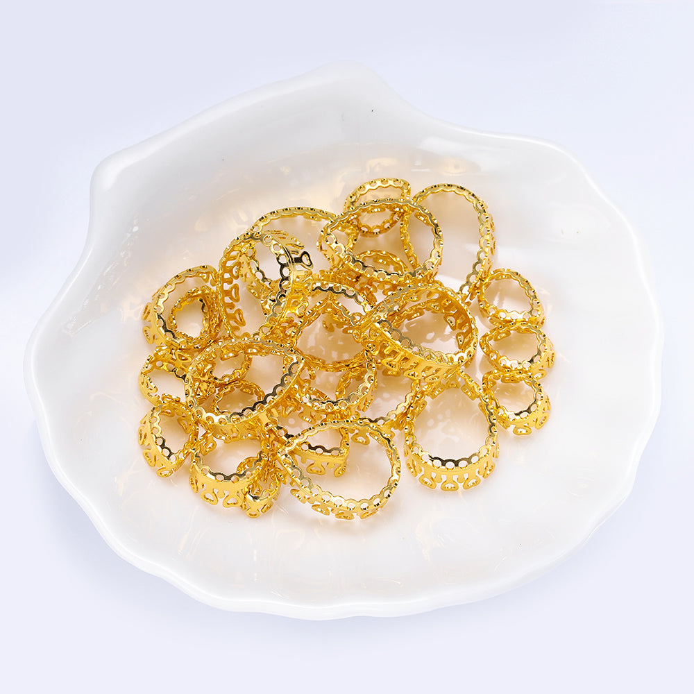 Drop Shape High-Quality Sew-on Nest Hollow Claw For Rhinestone Claw settings WholesaleRhinestone