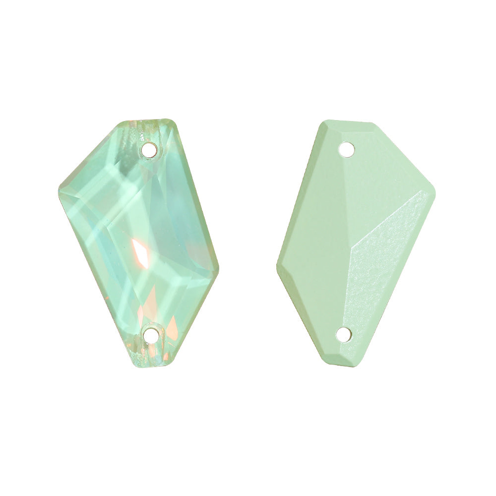 Light Azore AM De-Art Shape High Quality Glass Sew-on Rhinestones Secondary image