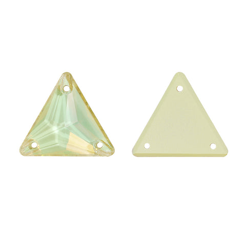Jonquil AM Triangle Shape High Quality Glass Sew-on Rhinestones