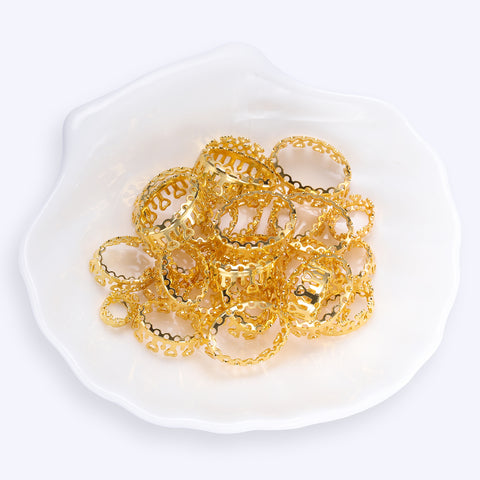 Oval Shape High-Quality Sew-on Nest Hollow Claw For Rhinestone Claw settings
