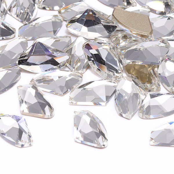 Crystal Galactic Shape High Quality Glass Beveled Flat Back Rhinestones WholesaleRhinestone