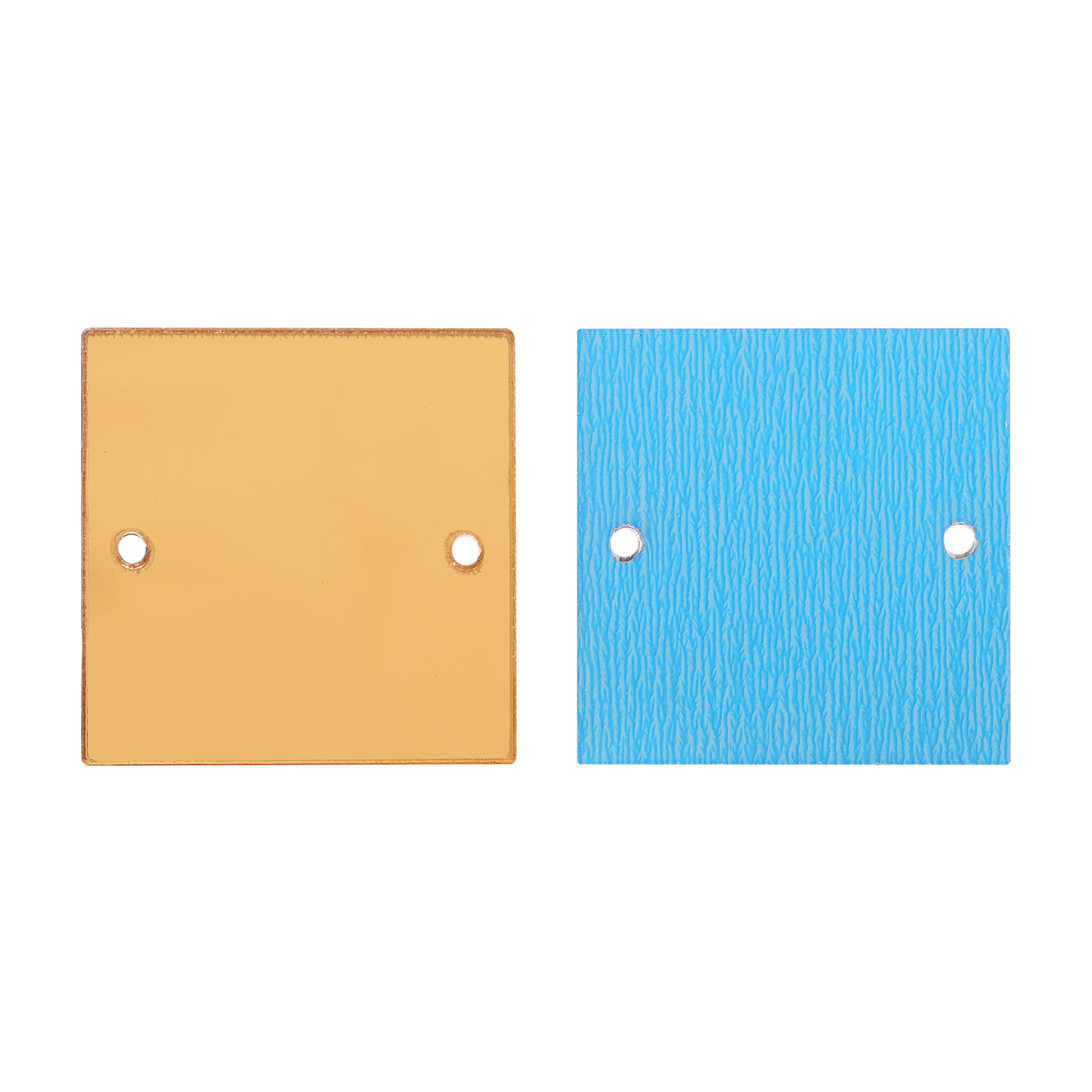 Square Shape Multi Colors Acrylic Sew-on Mirror For Dance Costume WholesaleRhinestone