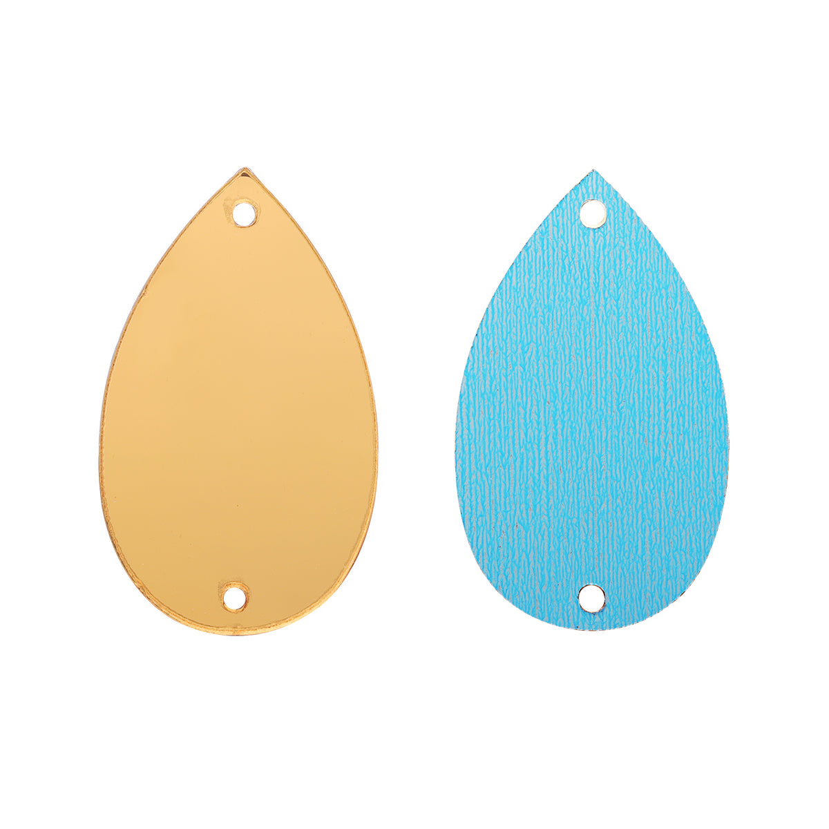 Drop Shape Multi Colors Acrylic Sew-on Mirror For Dance Costume WholesaleRhinestone