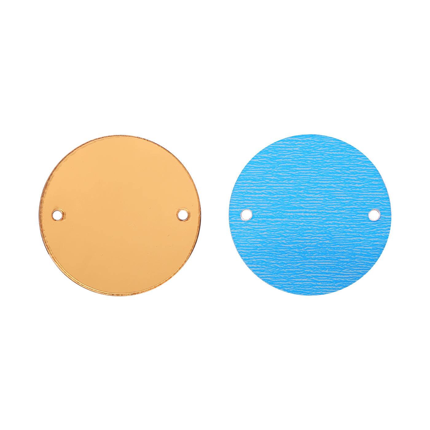 Round  Shape Multi Colors Acrylic Sew-on Mirror For Dance Costume WholesaleRhinestone