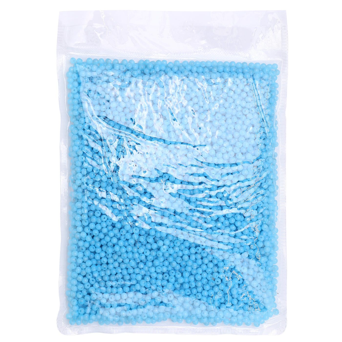 Various Colors 4.5 MM Round Shape Glass Seed Beads for Bracelets and Jewelry Making In Bulk Package WholesaleRhinestone