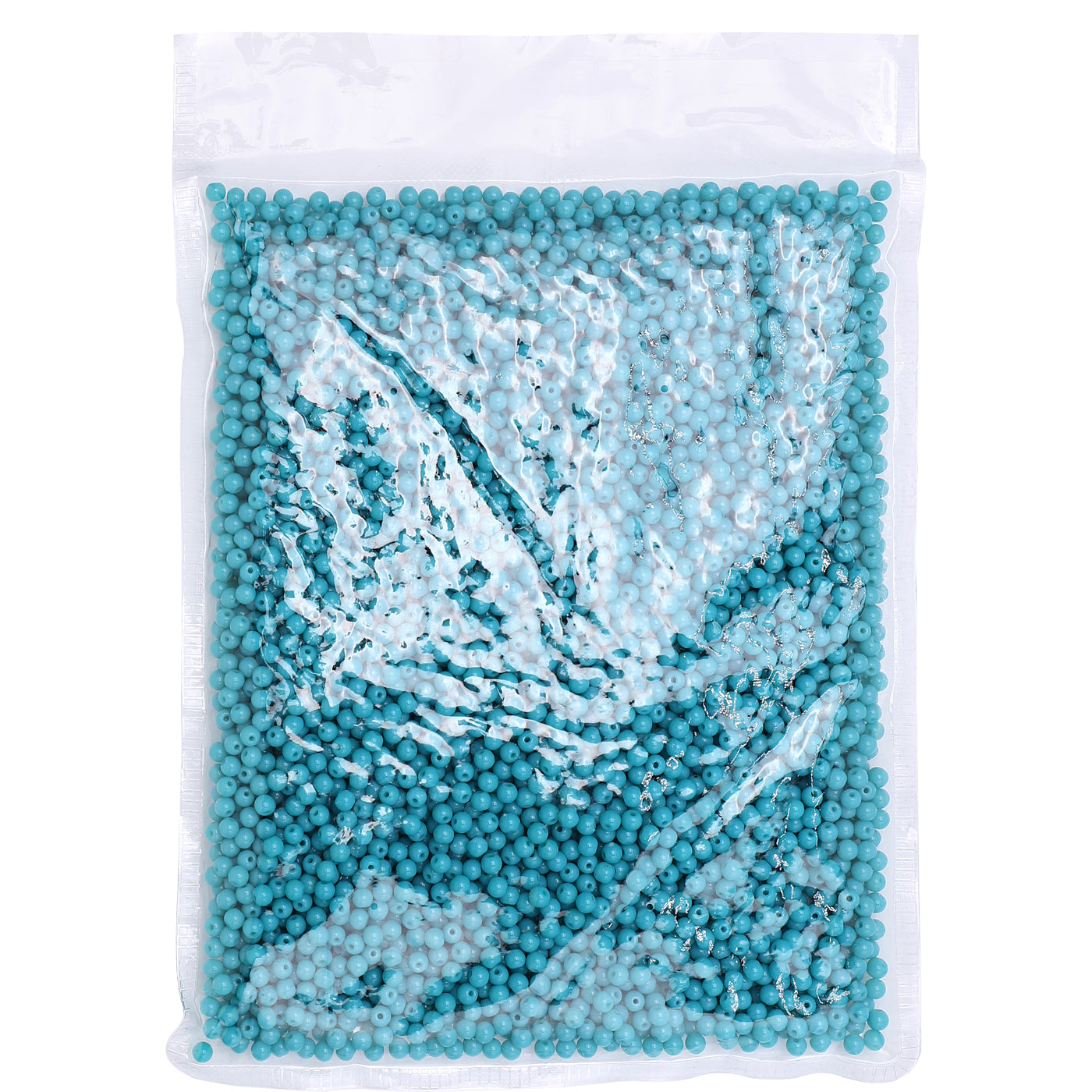 Various Colors 4.5 MM Round Shape Glass Seed Beads for Bracelets and Jewelry Making In Bulk Package WholesaleRhinestone