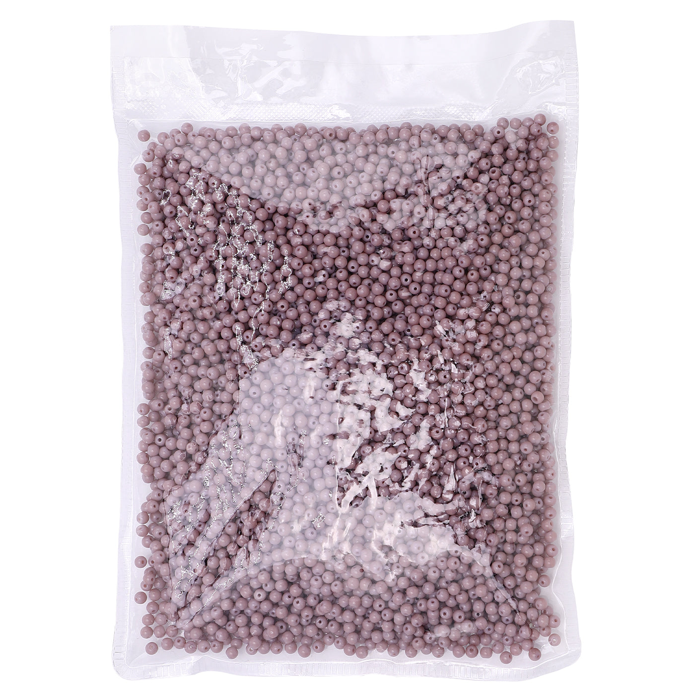 Various Colors 4.5 MM Round Shape Glass Seed Beads for Bracelets and Jewelry Making In Bulk Package WholesaleRhinestone