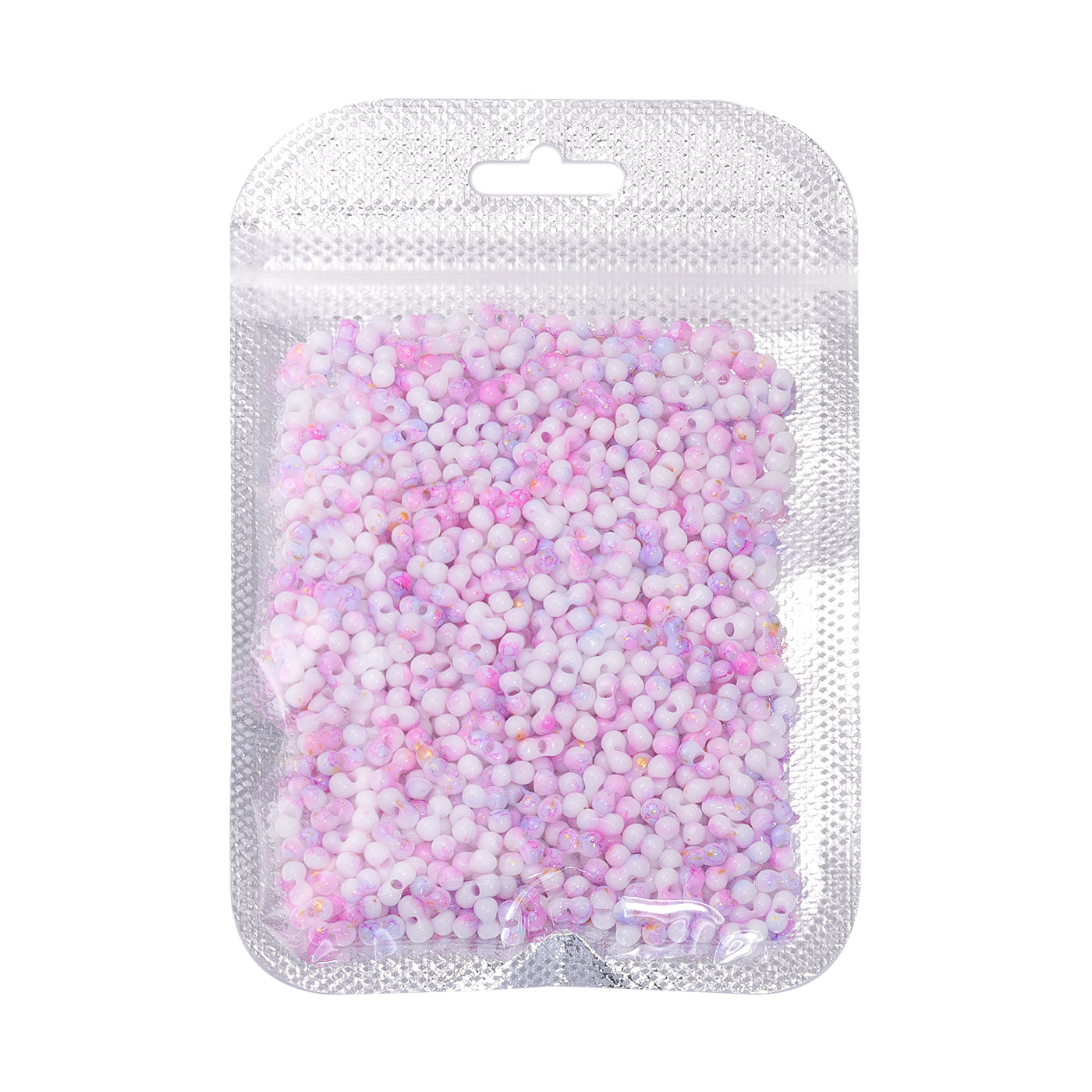 RNB010 Rainbow Effect Peanut Beads Shape Glass Seed Beads WholesaleRhinestone