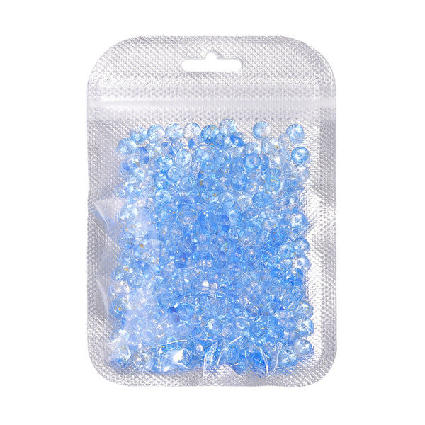 TMTG002 Transparent Candy Series Lucky Buckle Shape Glass Seed Beads WholesaleRhinestone