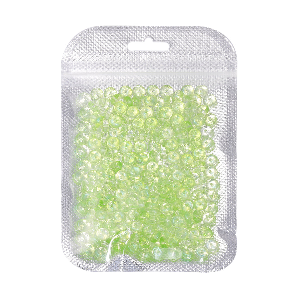 TMTG003 Transparent Candy Series Lucky Buckle Shape Glass Seed Beads WholesaleRhinestone