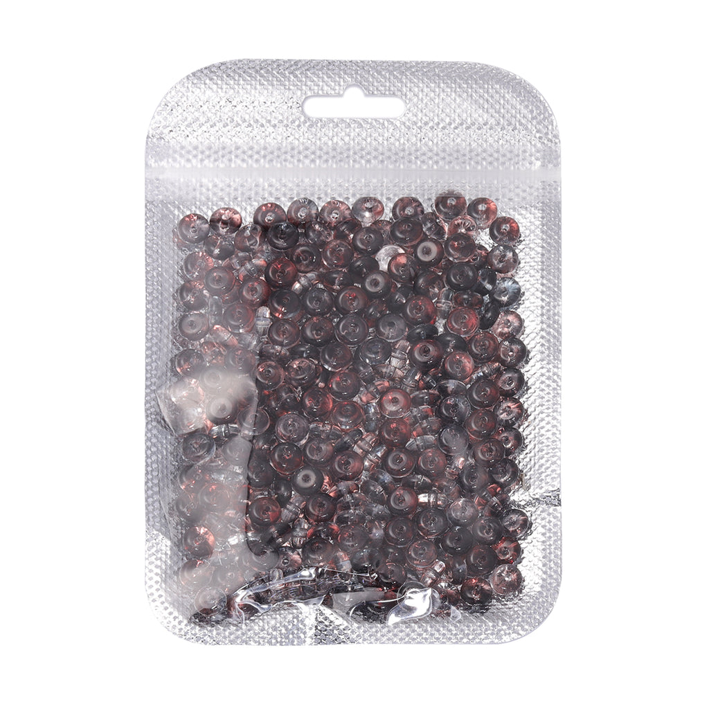 TMTG008 Transparent Candy Series Lucky Buckle Shape Glass Seed Beads WholesaleRhinestone
