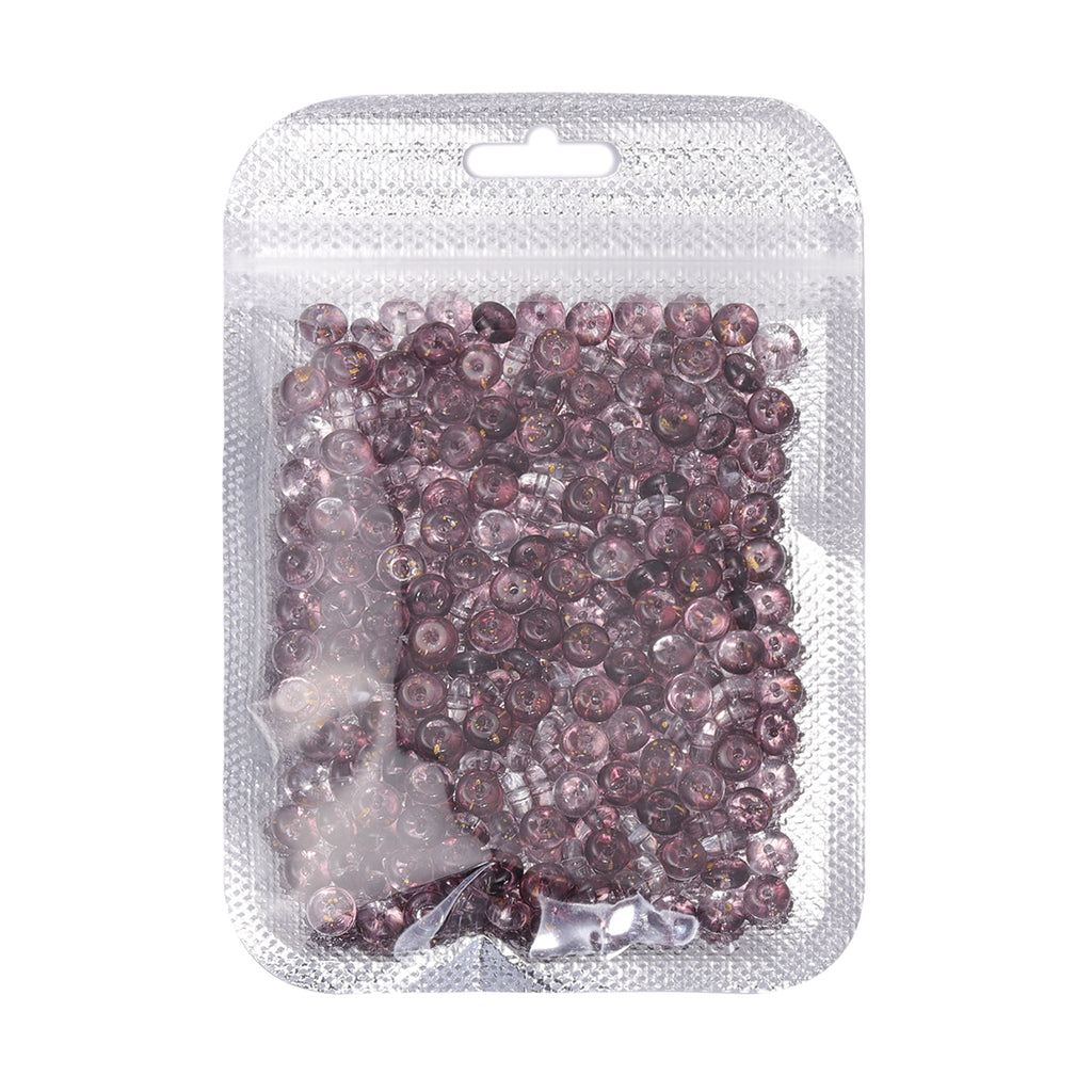TMTG009 Transparent Candy Series Lucky Buckle Shape Glass Seed Beads WholesaleRhinestone