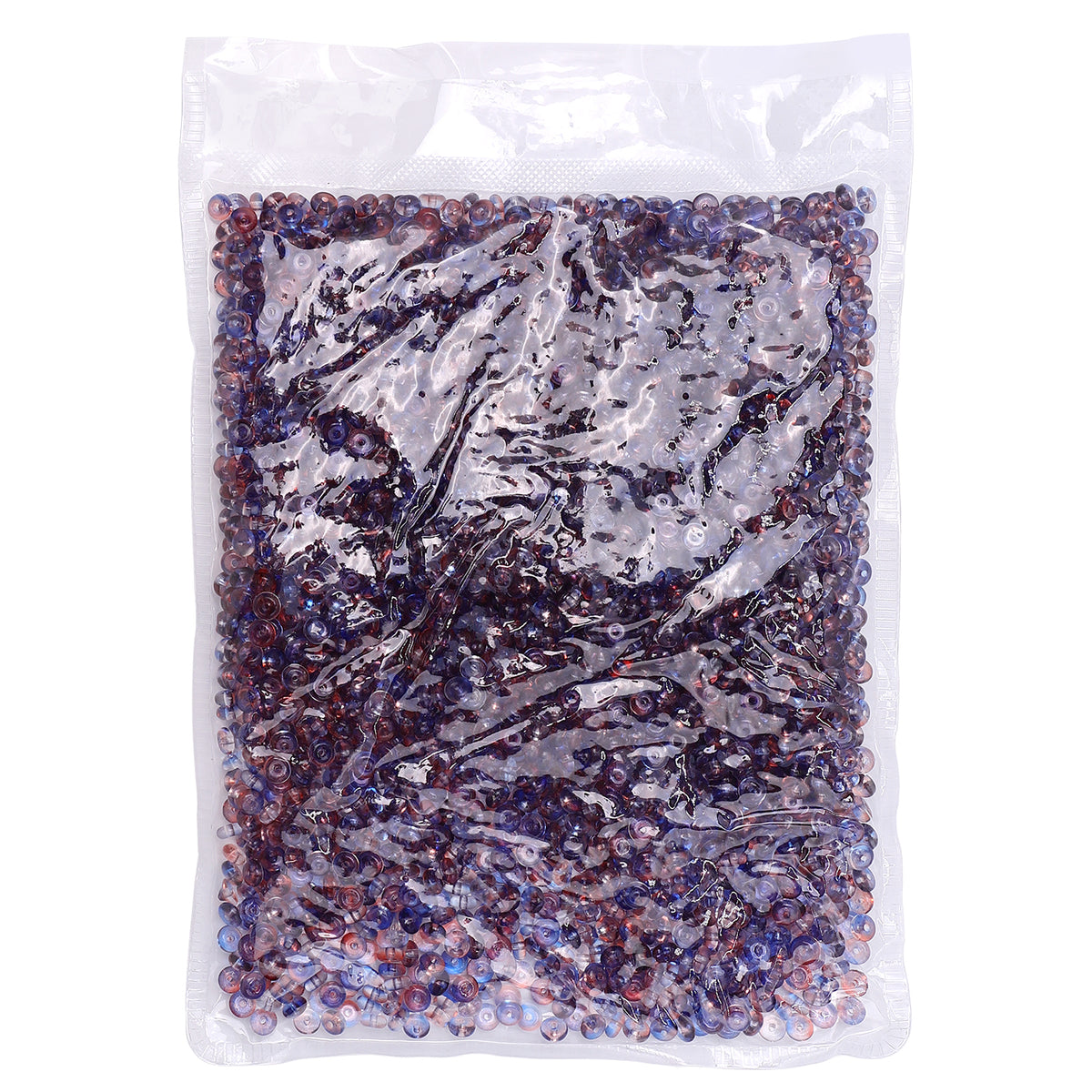 Various Colors Transparent Candy Series Lucky Buckle Shape Glass Seed Beads In Bulk Package WholesaleRhinestone