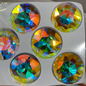 Aquamarine Starry Phantom Gemstone Flower Shape High Quality Glass Pointed Back Fancy Rhinestones WholesaleRhinestone
