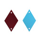 Rhombus Shape Multi Colors Acrylic Sew-on Mirror For Dance Costume WholesaleRhinestone