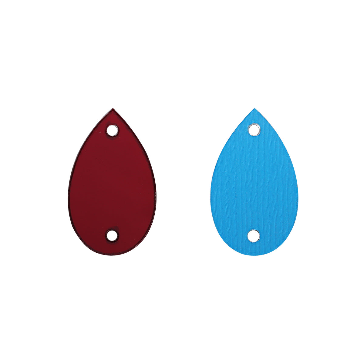 Drop Shape Multi Colors Acrylic Sew-on Mirror For Dance Costume WholesaleRhinestone