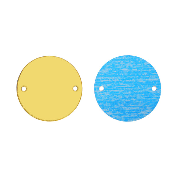 Round  Shape Multi Colors Acrylic Sew-on Mirror For Dance Costume WholesaleRhinestone