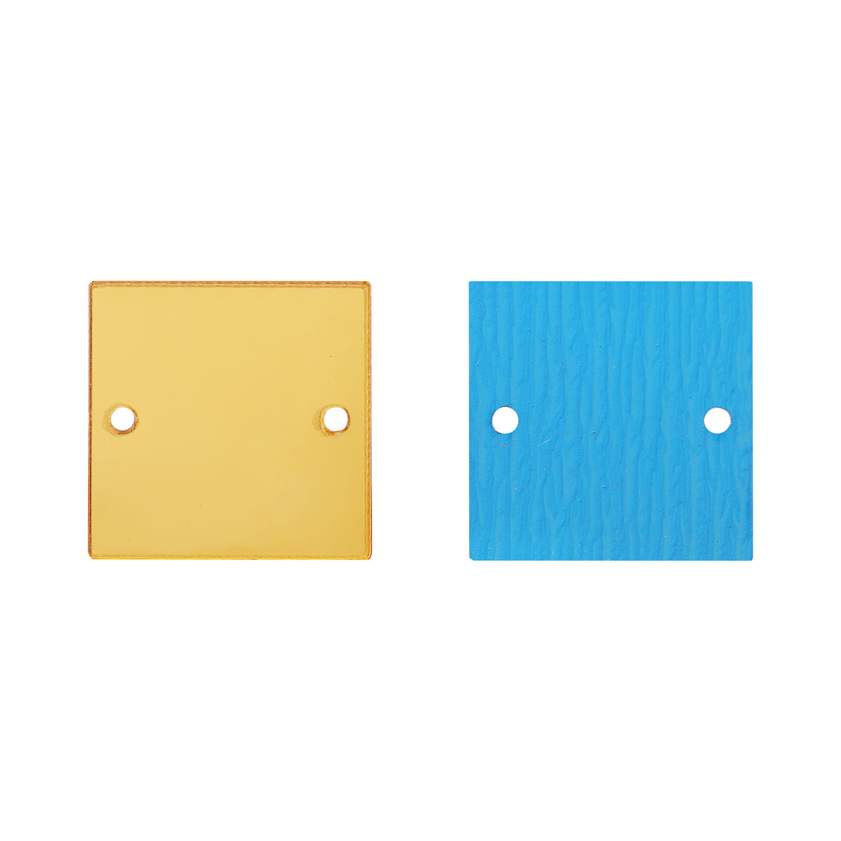 Square Shape Multi Colors Acrylic Sew-on Mirror For Dance Costume WholesaleRhinestone