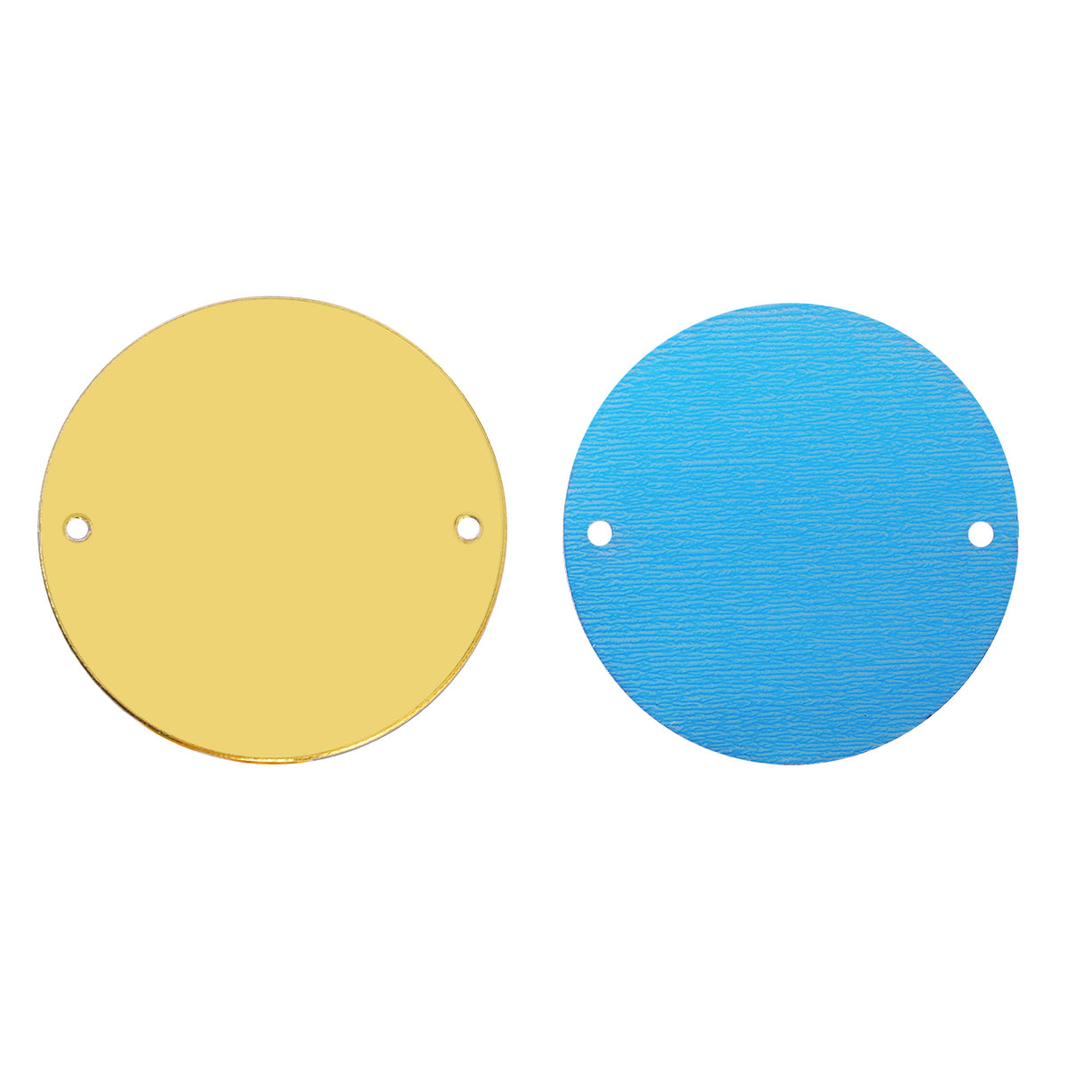 Round  Shape Multi Colors Acrylic Sew-on Mirror For Dance Costume WholesaleRhinestone