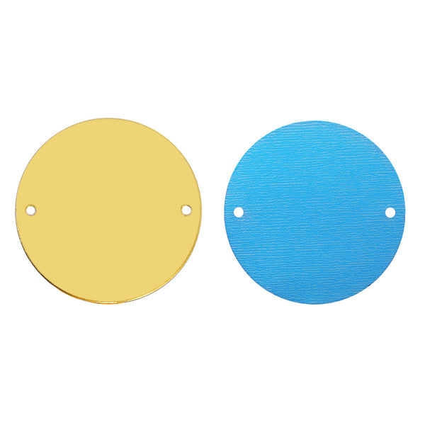 Round  Shape Multi Colors Acrylic Sew-on Mirror For Dance Costume WholesaleRhinestone