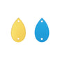 Drop Shape Multi Colors Acrylic Sew-on Mirror For Dance Costume WholesaleRhinestone